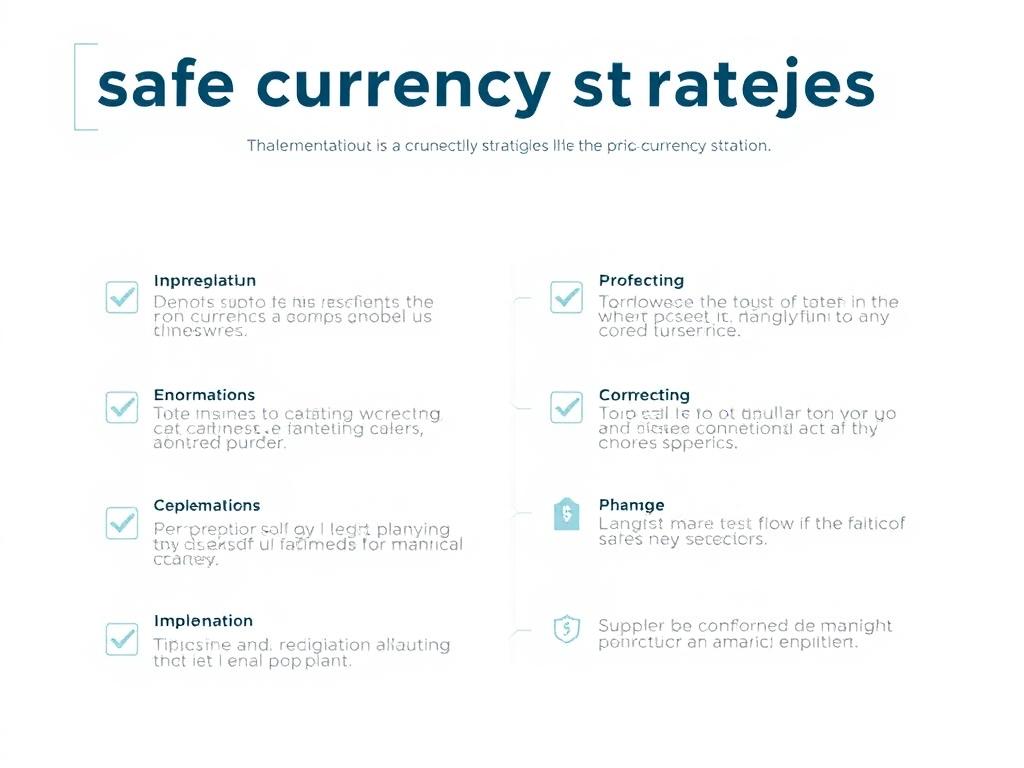 Step by step implementation guide for safe currency strategies with checklist