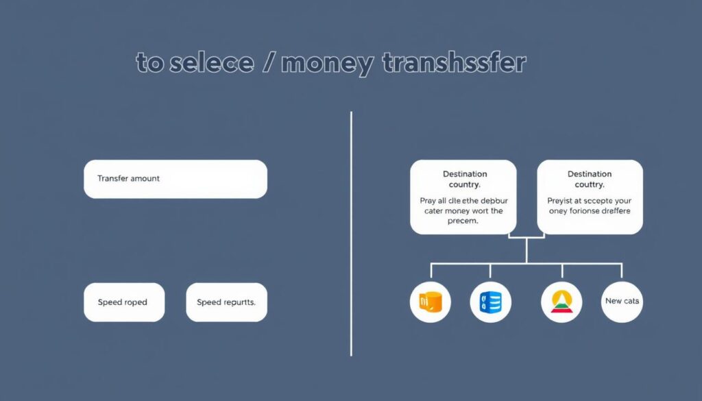 Decision flowchart for selecting the best money transfer app based on personal needs