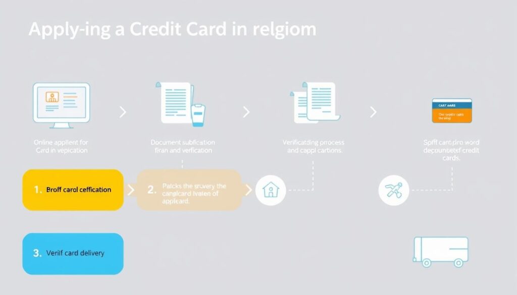 Step by step visual guide to applying for a Belgium credit card