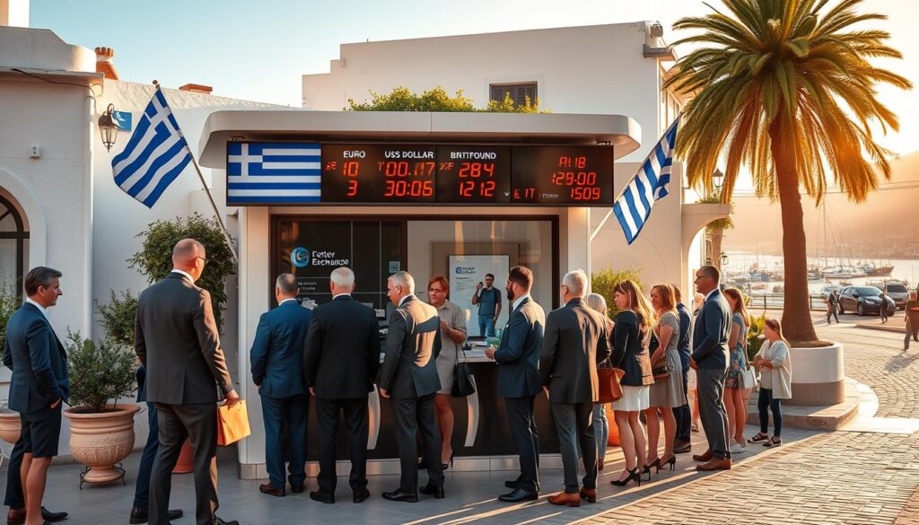 best rates for Greek currency exchange