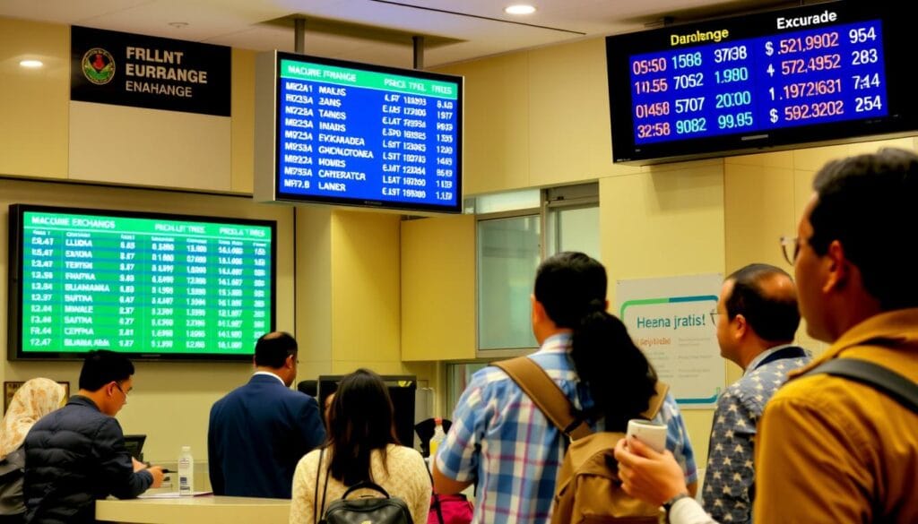 Currency exchange service in Addis Ababa with rates displayed for tourists Currency exchange service in Addis Ababa with rates displayed for tourists