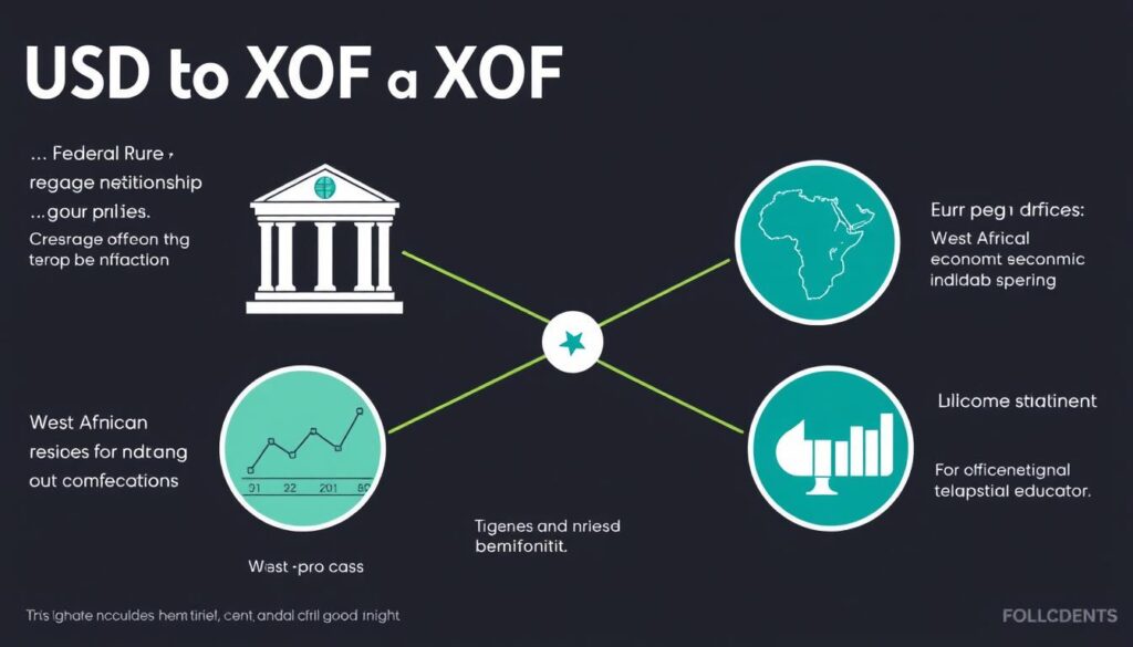 Economic factors influencing USD to West African CFA Franc exchange rates