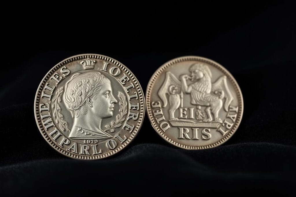 Historical Maria Theresa thaler coin that was used in Ethiopia before the modern birr Historical Maria Theresa thaler coin that was used in Ethiopia before the modern birr