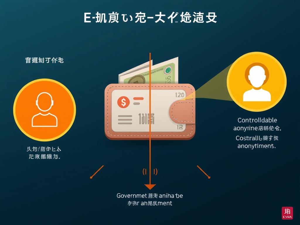 Conceptual image representing privacy and surveillance aspects of E Yuan